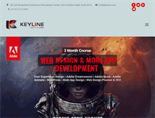 Tablet Screenshot of keyline.co.za